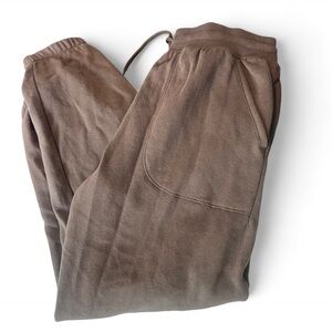All in Motion Brown Sweatpants Relaxed Fit